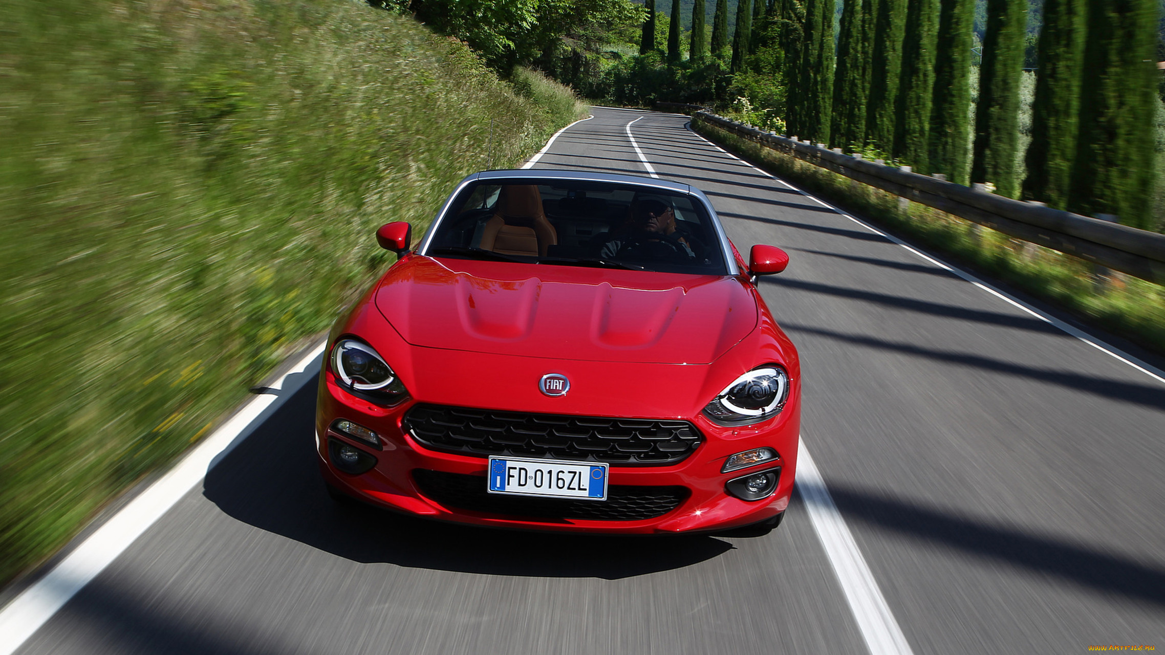 fiat 124 spider red 2017, , fiat, 124, , 2017, spider, red